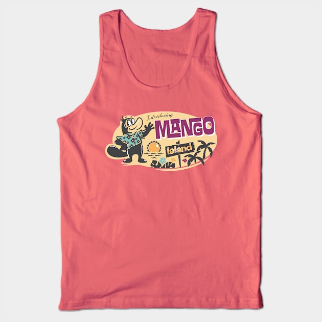 Mint Mango Island Tank Top by Aplatypuss